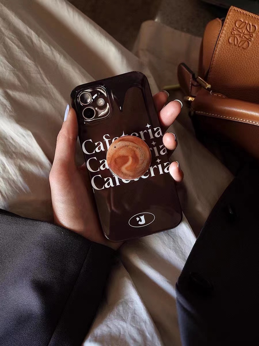 Coque iPhone Café