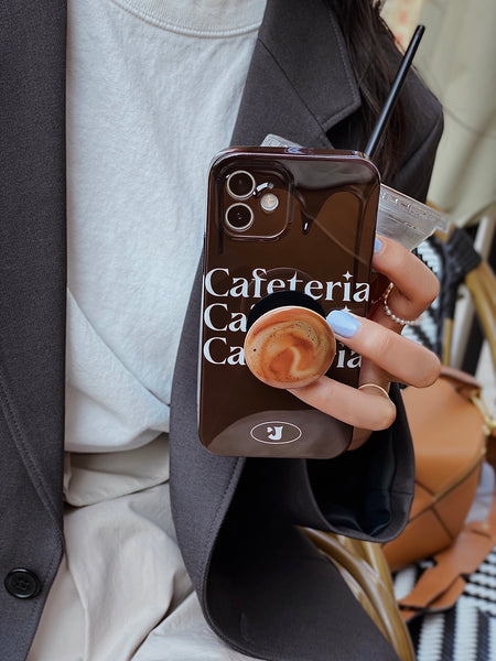 Coque iPhone Café